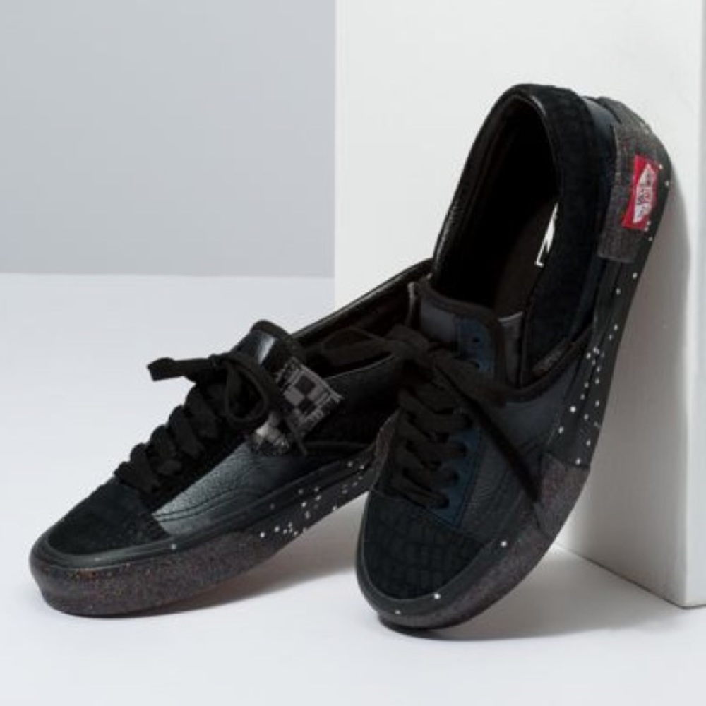 Vans Slip-on Cap Glitter Black W7